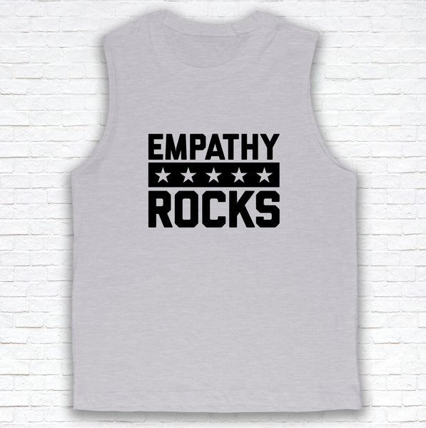 Empathy Rocks  by Scot Westwater - Unisex Tank